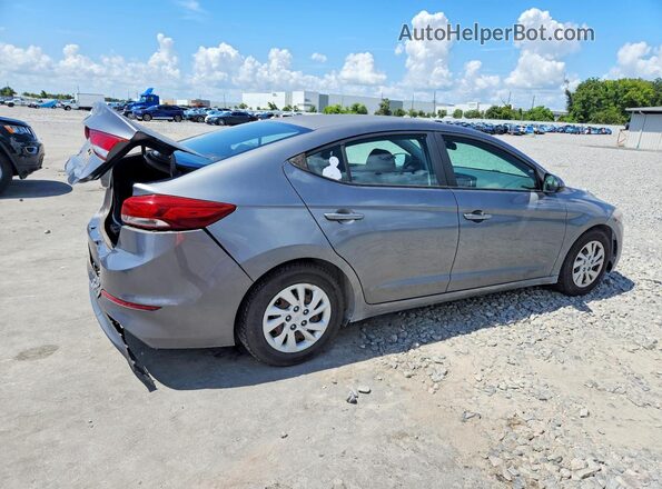 5NPD74LF3JH310734 2018 HYUNDAI ELANTRA Silver უკანა მარჯვენა