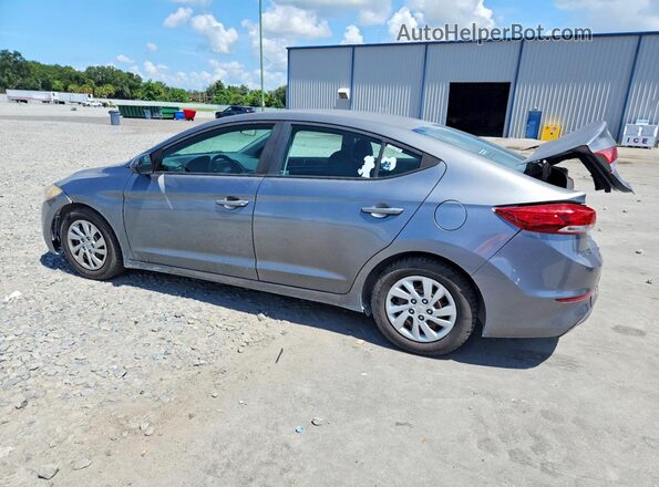 5NPD74LF3JH310734 2018 HYUNDAI ELANTRA Silver უკანა მარცხენა
