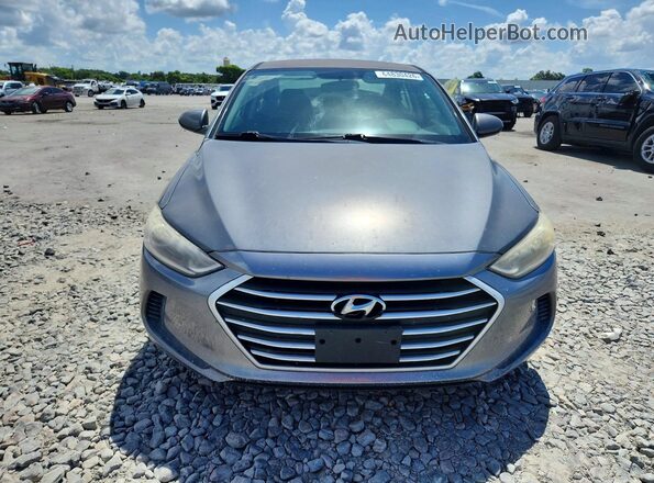 5NPD74LF3JH310734 2018 HYUNDAI ELANTRA Silver წინა ხედი