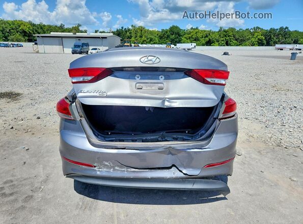 5NPD74LF3JH310734 2018 HYUNDAI ELANTRA Silver უკანა ხედი