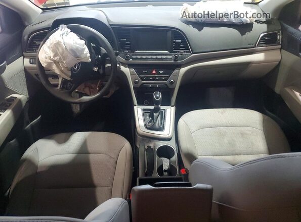 5NPD74LF3JH378595 2018 HYUNDAI ELANTRA Red Առջևի վահանակի տեսք