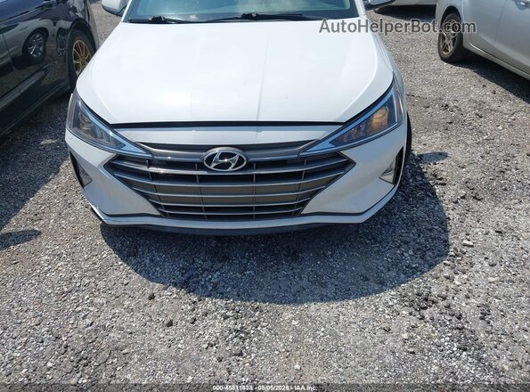 5NPD74LF3KH405375 2019 HYUNDAI ELANTRA White Դիմացի տեսք