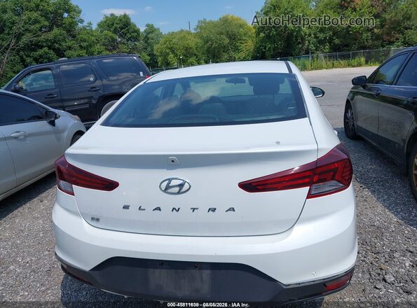 5NPD74LF3KH405375 2019 HYUNDAI ELANTRA White 