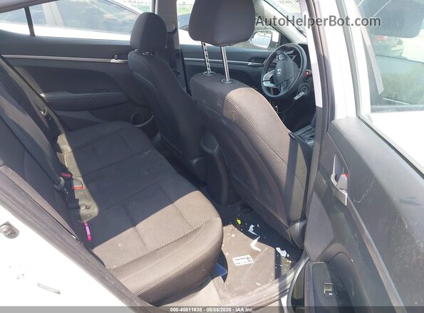 5NPD74LF3KH405375 2019 HYUNDAI ELANTRA White VIN կոդի պիտակի տեսք