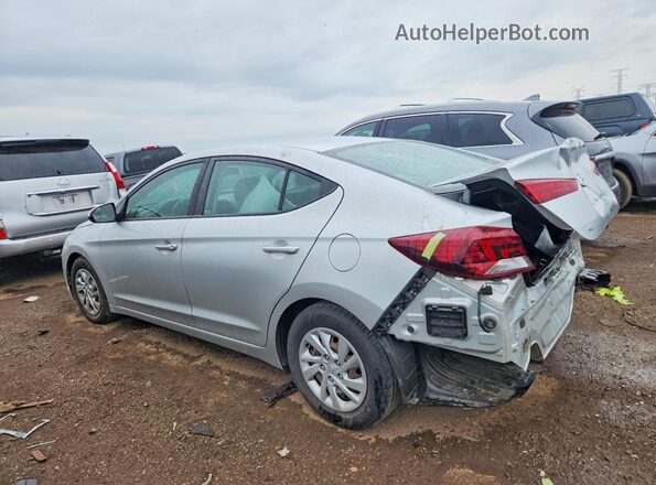 5NPD74LF3KH410107 2019 HYUNDAI ELANTRA Silver Tył lewy