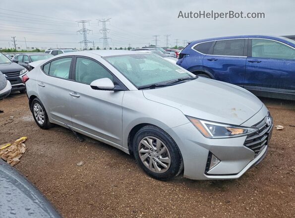 5NPD74LF3KH410107 2019 HYUNDAI ELANTRA Silver Przód prawy