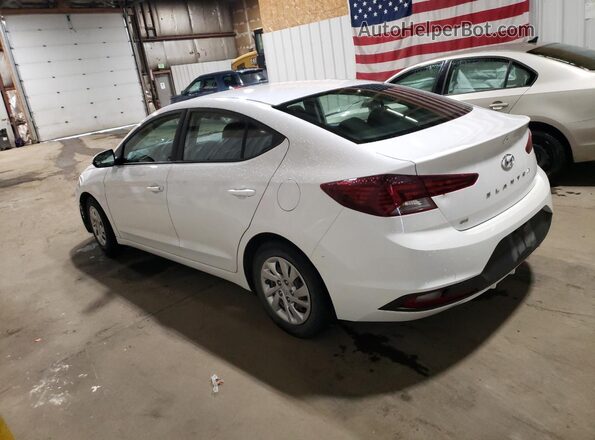 5NPD74LF3KH442524 2019 HYUNDAI ELANTRA White Հետևի ձախ