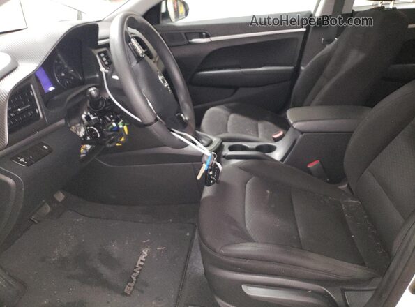 5NPD74LF3KH442524 2019 HYUNDAI ELANTRA White Սալոնի դիմացի տեսք