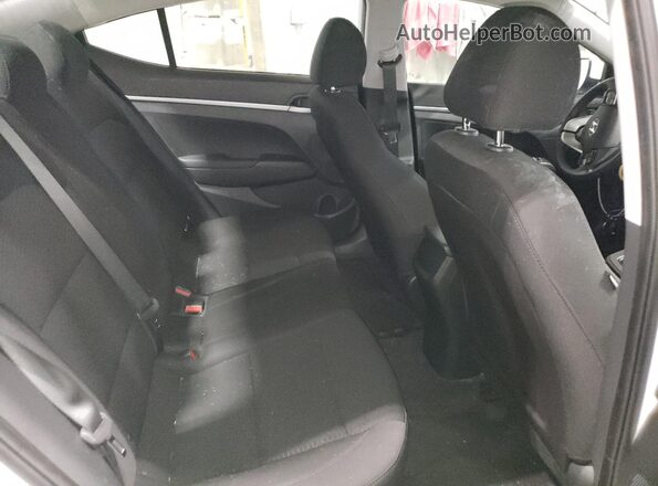 5NPD74LF3KH442524 2019 HYUNDAI ELANTRA White Հետևի նստատեղերի տեսք