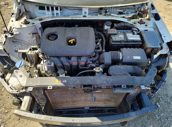 5NPD74LF3KH485812 2019 HYUNDAI ELANTRA Белый Вид задней части салона