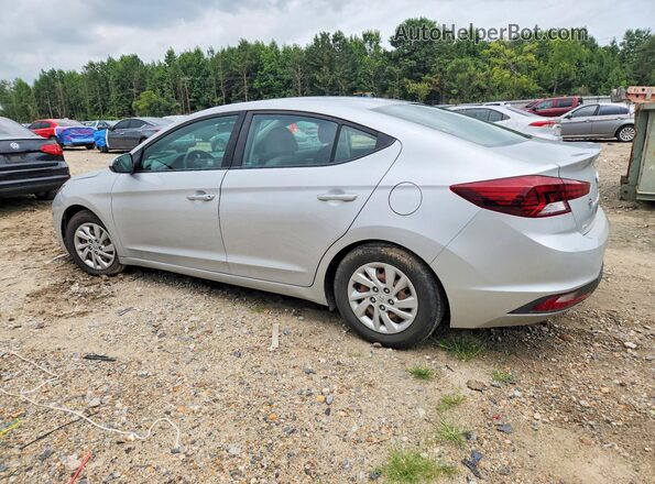 5NPD74LF3KH486913 2019 HYUNDAI ELANTRA Серебряный Задняя левая четверть