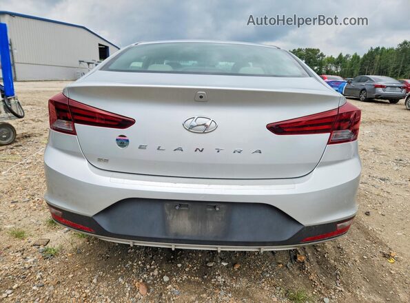 5NPD74LF3KH486913 2019 HYUNDAI ELANTRA Серебряный Вид сзади