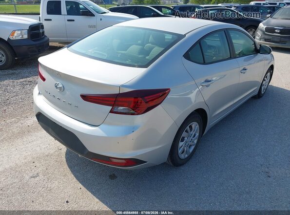 5NPD74LF3KH491142 2019 HYUNDAI ELANTRA Silver Trasero derecho