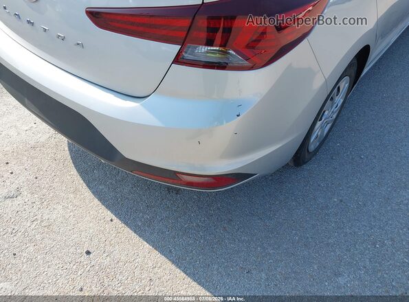5NPD74LF3KH491142 2019 HYUNDAI ELANTRA Silver Vista del cuadro de instrumentos