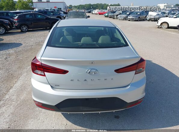 5NPD74LF3KH491142 2019 HYUNDAI ELANTRA Silver 