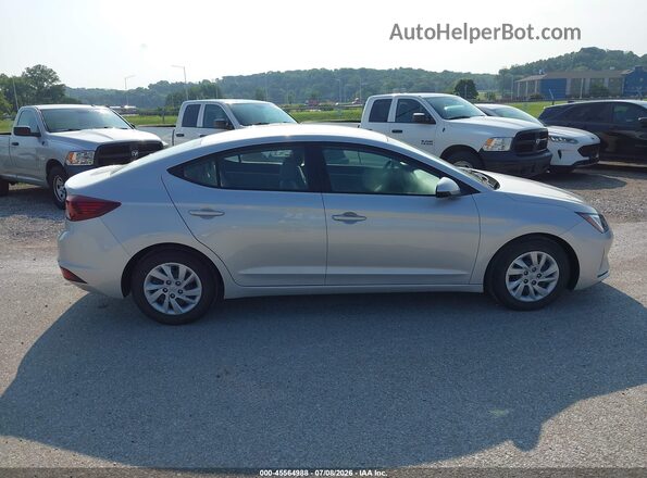 5NPD74LF3KH491142 2019 HYUNDAI ELANTRA Silver 