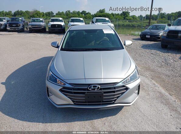 5NPD74LF3KH491142 2019 HYUNDAI ELANTRA Silver Vista interior de 360 grados