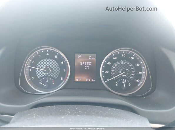 5NPD74LF3KH492887 2019 HYUNDAI ELANTRA White Հետևի նստատեղերի տեսք