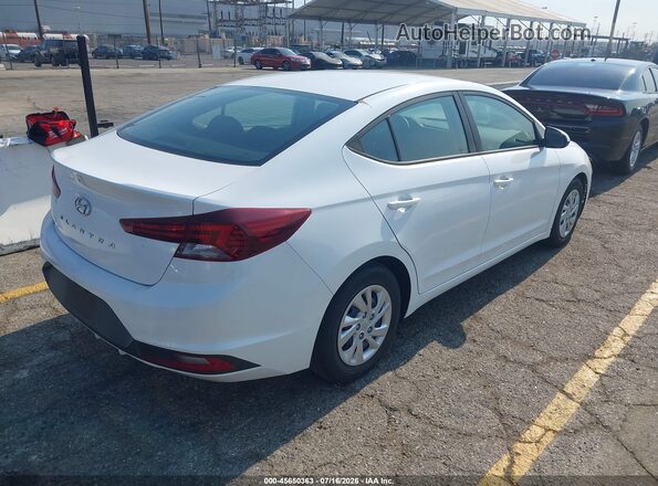 5NPD74LF3KH492887 2019 HYUNDAI ELANTRA White Հետևի աջ
