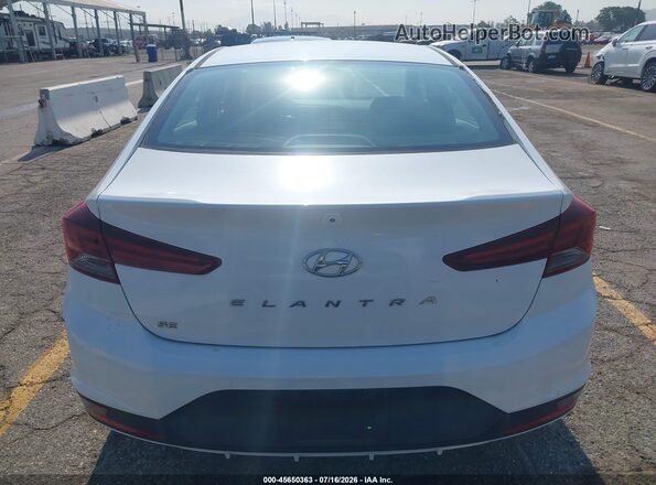 5NPD74LF3KH492887 2019 HYUNDAI ELANTRA White 