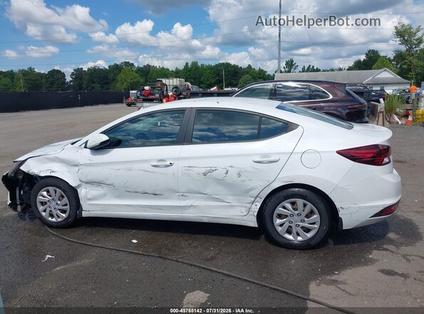 5NPD74LF3KH493120 2019 HYUNDAI ELANTRA Белый Панорамный вид салона 360°