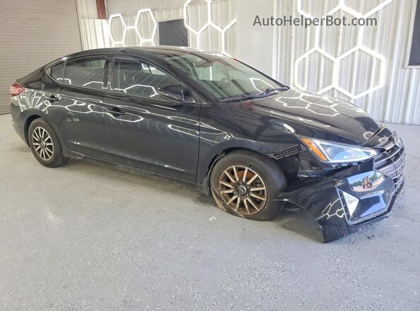 5NPD74LF3LH508152 2020 HYUNDAI ELANTRA Черный Передняя правая четверть