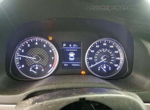 5NPD74LF3LH508152 2020 HYUNDAI ELANTRA Черный Вид щитка приборов