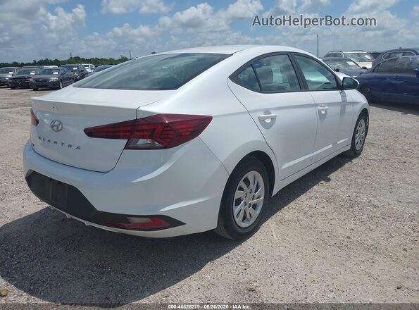 5NPD74LF3LH600216 2020 HYUNDAI ELANTRA White Հետևի աջ