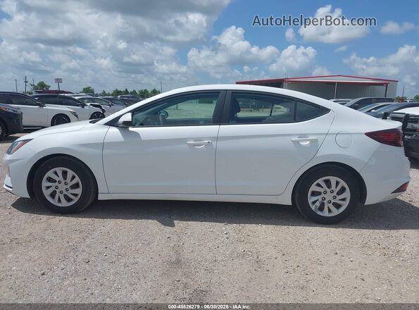5NPD74LF3LH600216 2020 HYUNDAI ELANTRA White Սալոնի 360 աստիճան տեսք