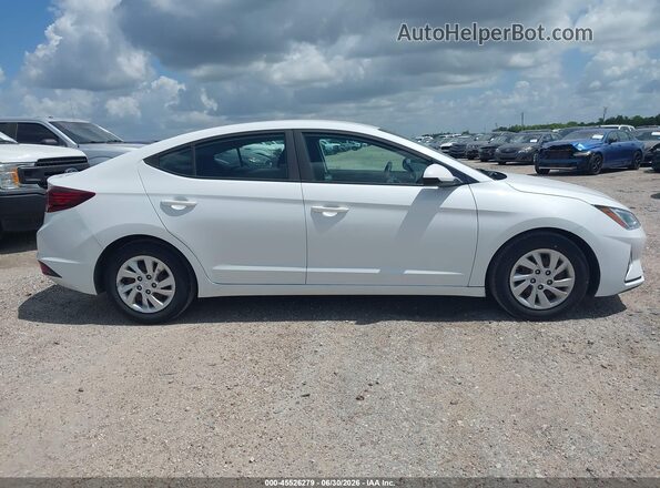 5NPD74LF3LH600216 2020 HYUNDAI ELANTRA White Սալոնի հետևի տեսք