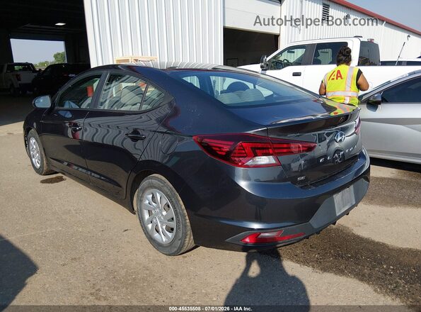 5NPD74LF3LH601642 2020 HYUNDAI ELANTRA Black Հետևի ձախ