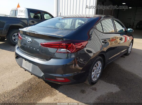 5NPD74LF3LH601642 2020 HYUNDAI ELANTRA Black Հետևի աջ