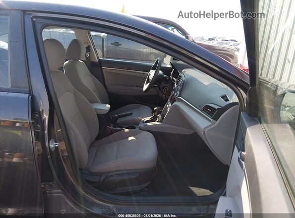 5NPD74LF3LH601642 2020 HYUNDAI ELANTRA Black Սալոնի դիմացի տեսք