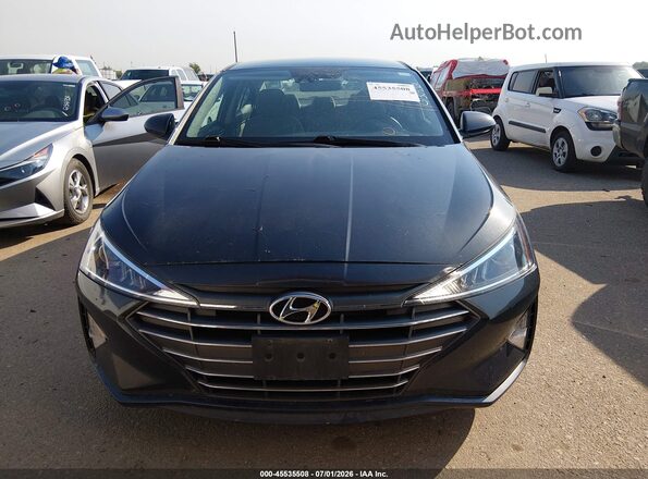 5NPD74LF3LH601642 2020 HYUNDAI ELANTRA Black Սալոնի 360 աստիճան տեսք