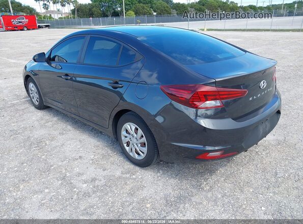 5NPD74LF3LH601656 2020 HYUNDAI ELANTRA Gray Rear left
