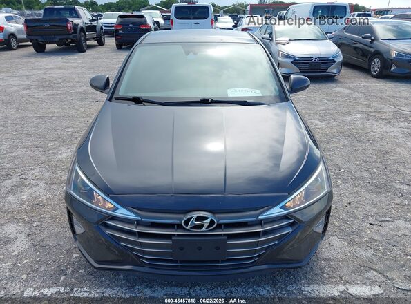 5NPD74LF3LH601656 2020 HYUNDAI ELANTRA Gray Front view