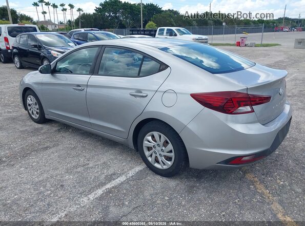 5NPD74LF3LH602256 2020 HYUNDAI ELANTRA Silver Հետևի ձախ