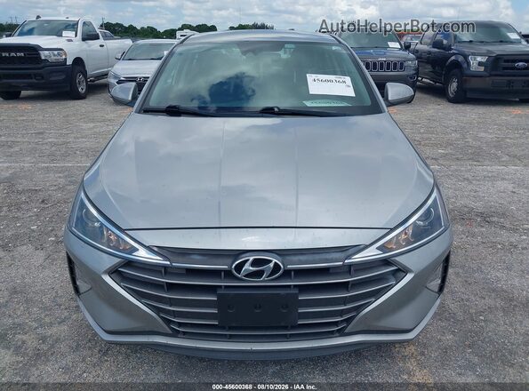 5NPD74LF3LH602256 2020 HYUNDAI ELANTRA Silver Սարքավորումների վահանակի տեսք