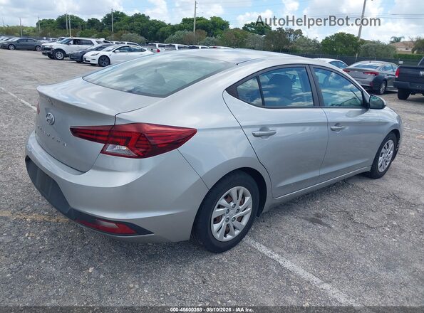 5NPD74LF3LH602256 2020 HYUNDAI ELANTRA Silver Հետևի աջ