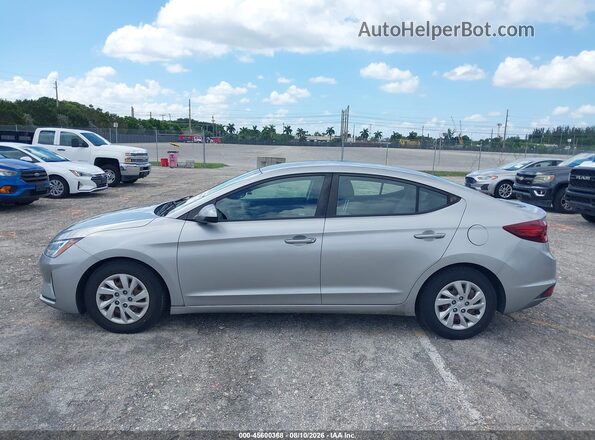 5NPD74LF3LH602256 2020 HYUNDAI ELANTRA Silver Սալոնի 360 աստիճան տեսք