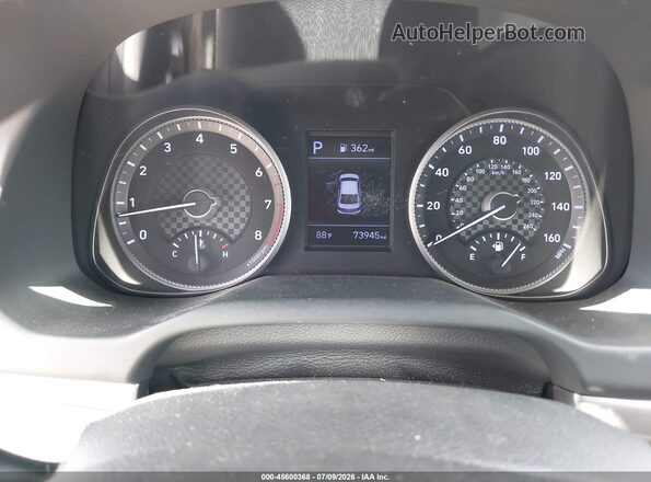 5NPD74LF3LH602256 2020 HYUNDAI ELANTRA Silver Հետևի նստատեղերի տեսք