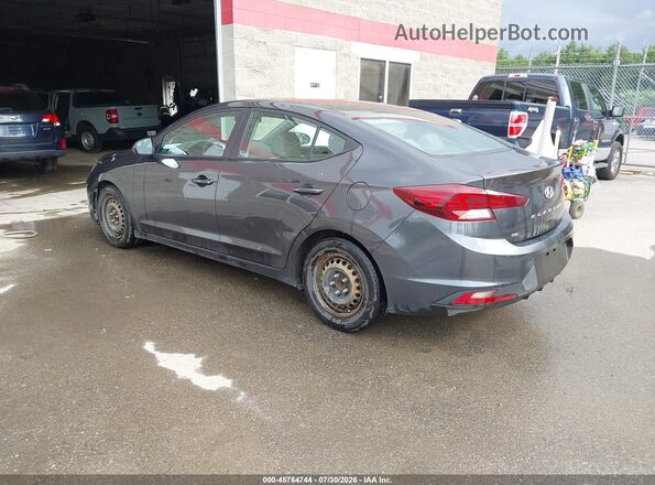5NPD74LF3LH602449 2020 HYUNDAI ELANTRA Серый Задняя левая четверть