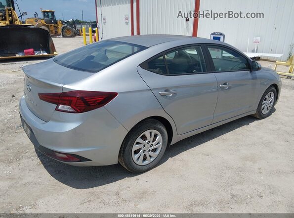 5NPD74LF3LH602970 2020 HYUNDAI ELANTRA Silver Հետևի աջ