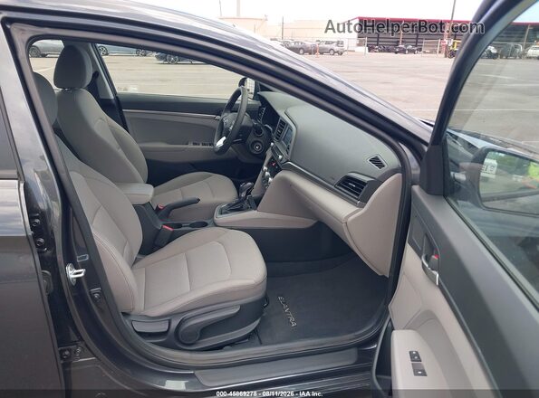 5NPD74LF3LH604296 2020 HYUNDAI ELANTRA Gray Սալոնի դիմացի տեսք