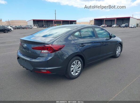 5NPD74LF3LH604296 2020 HYUNDAI ELANTRA Gray Հետևի աջ