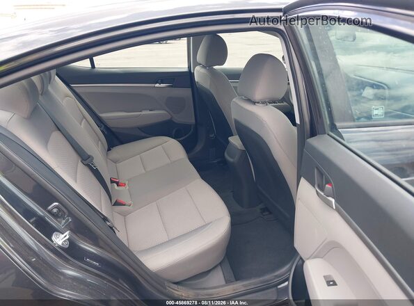 5NPD74LF3LH604296 2020 HYUNDAI ELANTRA Gray VIN կոդի պիտակի տեսք