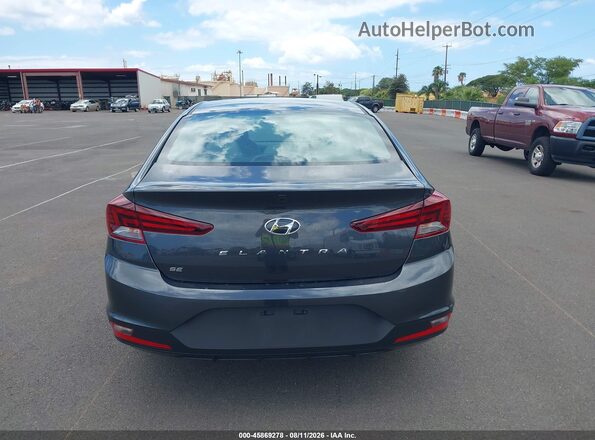 5NPD74LF3LH604296 2020 HYUNDAI ELANTRA Gray 