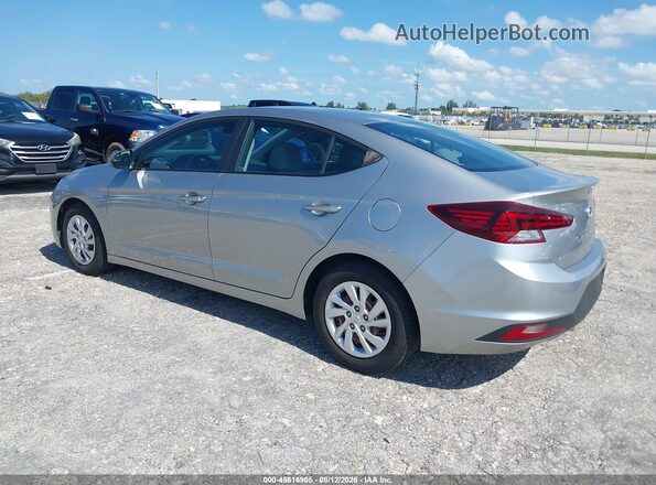 5NPD74LF3LH604752 2020 HYUNDAI ELANTRA Silver Задня ліва чверть