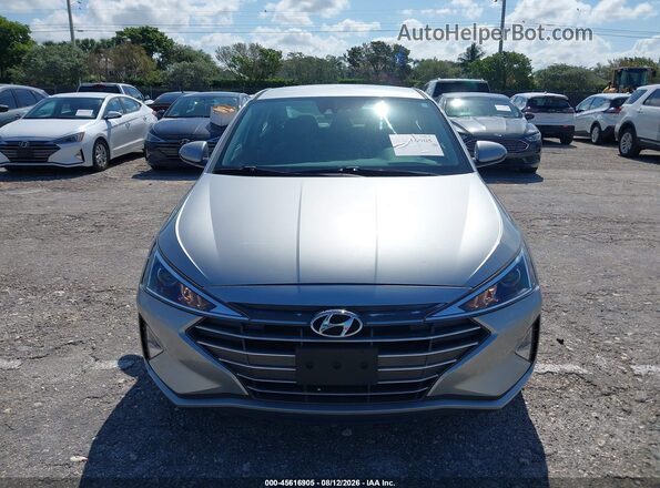5NPD74LF3LH604752 2020 HYUNDAI ELANTRA Silver Вид щитка приладів