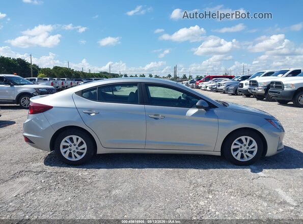 5NPD74LF3LH604752 2020 HYUNDAI ELANTRA Silver Вид задньої частини салону